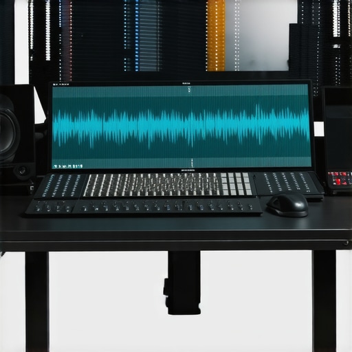 State-of-the-art editing workstation setup 2024 Professional editing workstation with advanced hardware and calibration monitors