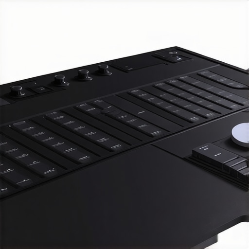 A state-of-the-art control panel with customizable tactile controls and AI-driven features.