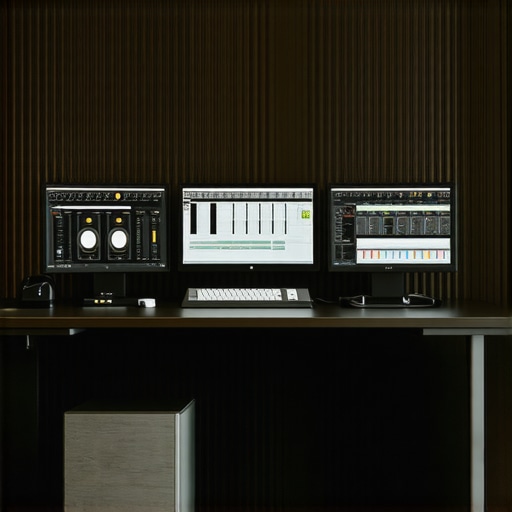 Professional multimedia editing workstation with advanced hardware