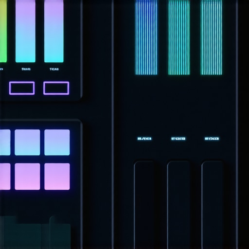 Advanced Haptic Control Panel for Editing Close-up of a sophisticated haptic editing device emphasizing tactile feedback customization.