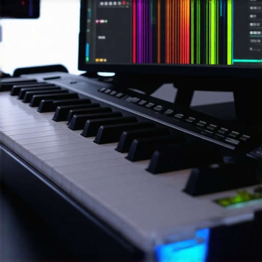 Advanced haptic feedback device with visual and auditory signals used for professional video editing