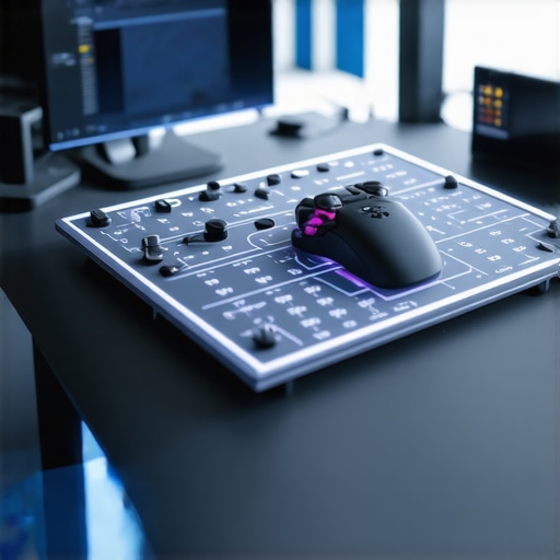 Next-Gen Editing Hardware Advanced tactile control surface with sensory feedback for professional video editing
