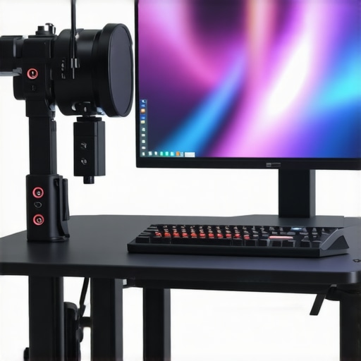 Modern editing station with AI plugins and tactile control surfaces