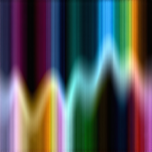 Abstract artistic visualization of sound waves being selectively suppressed with dynamic filters.