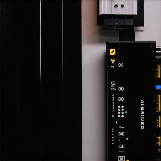 Advanced Editing Hardware Setup Close-up of professional editing workspace with macro pads and high-speed storage devices.