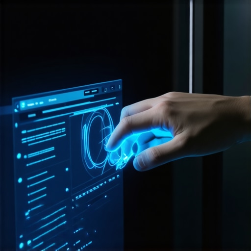Illustration of a modern editing workspace featuring customizable tactile interfaces with multisensory feedback