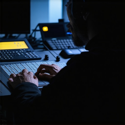 Advanced Tactile Editing Controls with Neural Interfaces A modern editing workstation featuring tactile sliders, haptic feedback devices, and neural processing hardware.