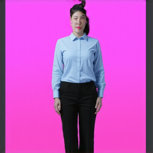 Visualization of neural network segmentation of ultra-high-definition video frames.