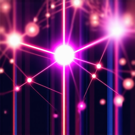 Illustration of a neural network interface impacting digital editing tools.