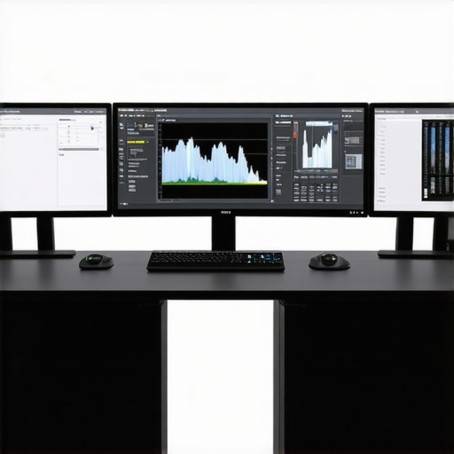 Modern video editing workspace featuring customizable hardware modules and AI integration