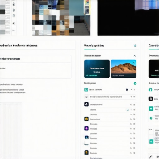 Digital workspace illustrating proxy management with AI-driven annotations and cloud connections.