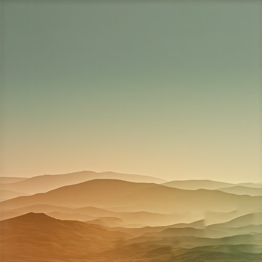 Landscape showcasing warm foreground and cool background for enhanced depth perception.