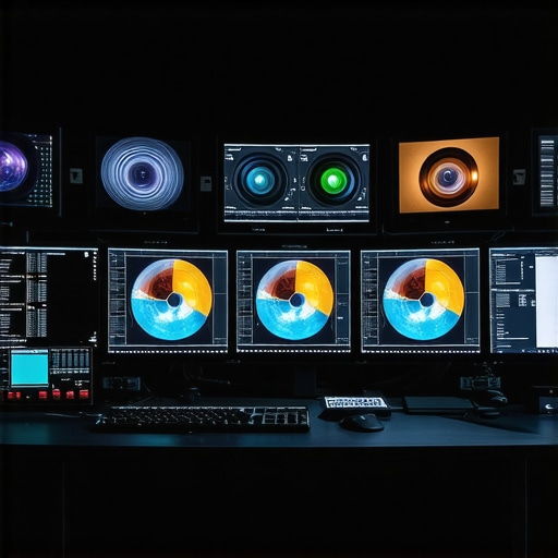 Screenshot of color grading interface with scopes and adjustment controls
