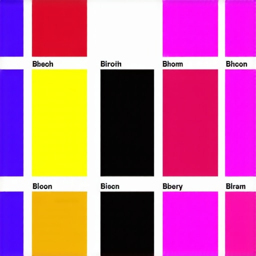 Comparison of color charts from different camera brands demonstrating color correction