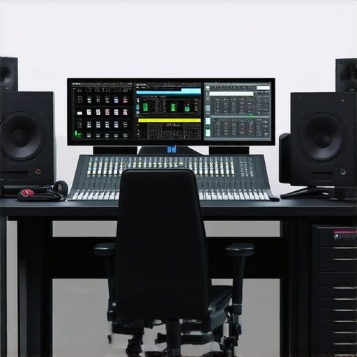 A contemporary professional editing setup featuring customizable hardware controllers and AI-integrated systems.