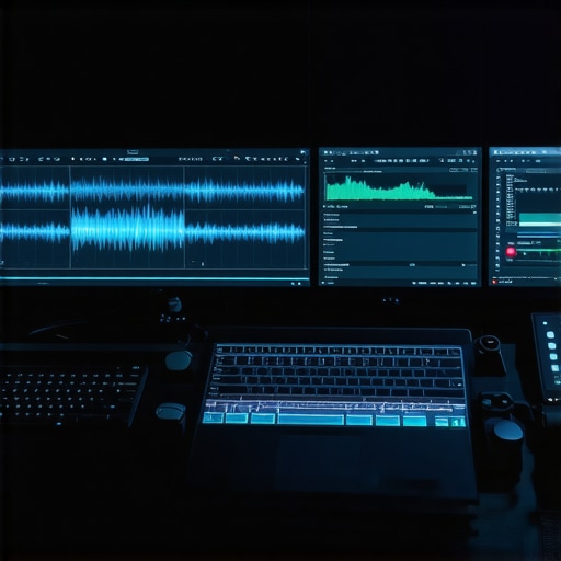 Haptic device and color calibration tools used by professional editors in a studio