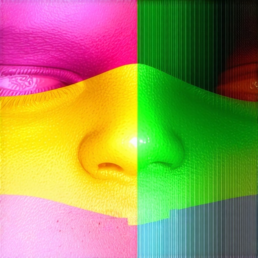 Visualization of skin's subsurface data across different spectral bands for realistic textures