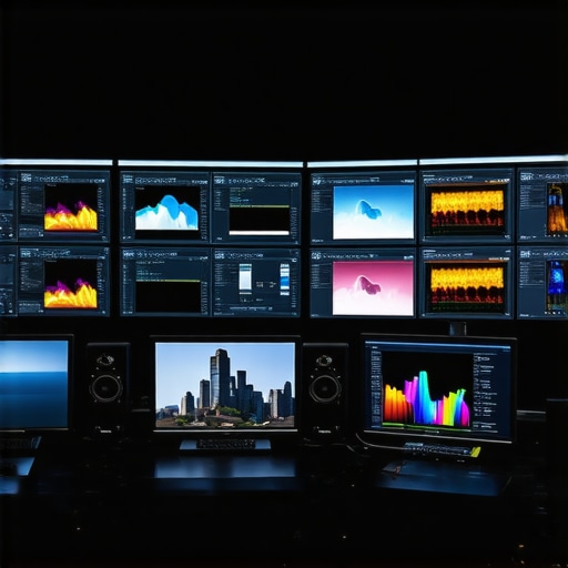 Professional video editing workspace showcasing layered LUTs and AI-powered color correction tools.