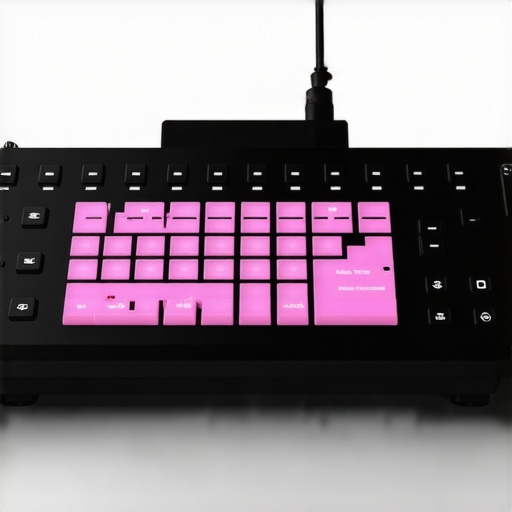Futuristic video editing hardware with haptic feedback and customizable controls
