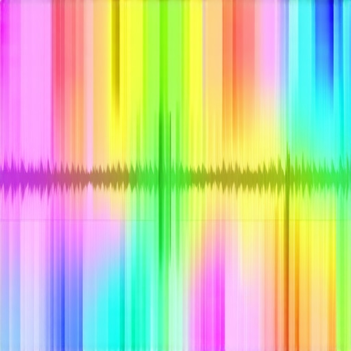 Close-up of audio spectral editing software with frequency bands highlighted for noise suppression