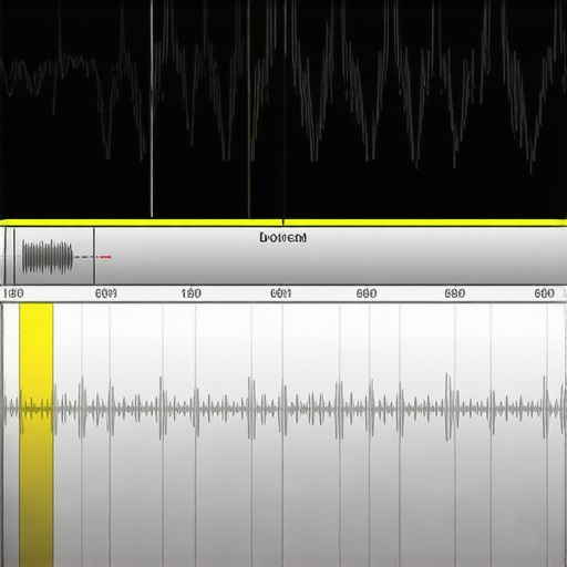 Spectral analysis visualization highlighting psychoacoustic masking effects on vocal sibilance.