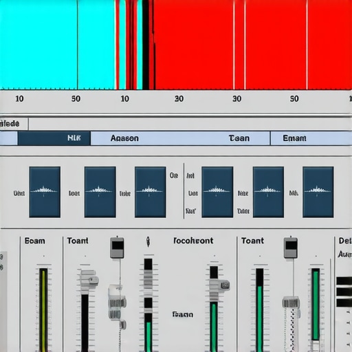 Audio editing software with spectral analysis and gain controls