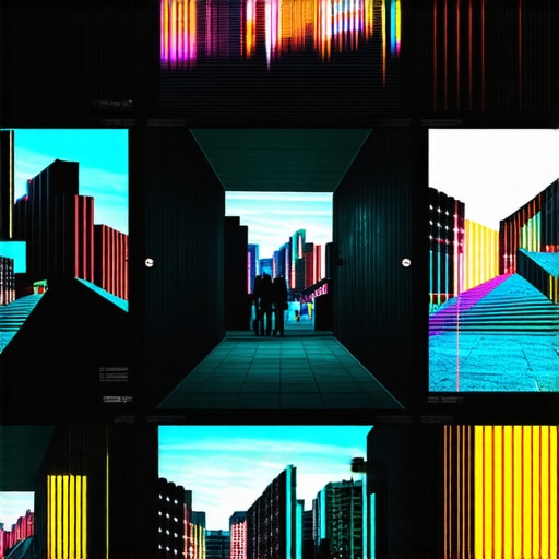 AI Content-Aware Proxy Encoding Illustration showing AI analyzing video scene complexity for proxy creation.