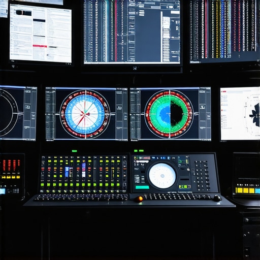 A professional video editor working on advanced color grading with multiple monitors showing color correction tools.