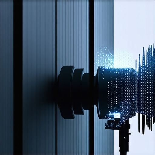 Microscope view of innovative nanomaterial-based windshield designed for wind noise reduction in outdoor recordings