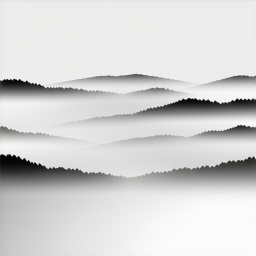 Landscape scene demonstrating artificial depth with fog and atmospheric haze.