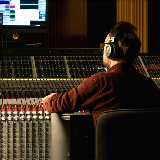 Calibrating Gain Controls for Optimal Signal Levels Audio engineer adjusting gain on mixer in recording studio