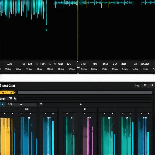 Expert Audio Editing Interface Screenshot of audio editing software showing spectral analysis and equalization adjustments.