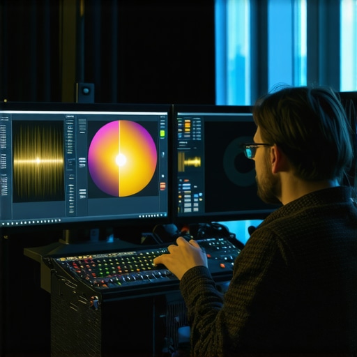 Colorist working on cinematic footage with advanced grading tools.
