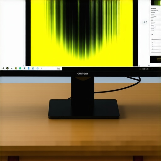 Monitoring Calibration Setup Professional calibration device adjusting computer monitor colors
