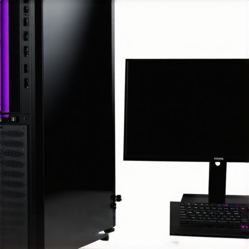 Optimized Creative Workstation A professional editing workstation with high-performance GPU and dual monitors