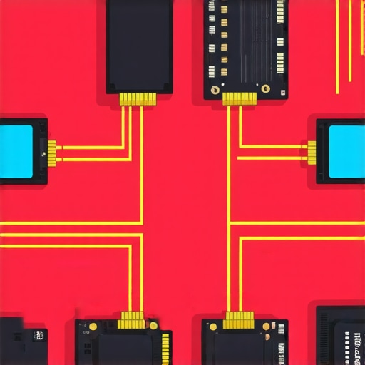 Diagram showing dedicated PCIe lanes connected to external SSDs in a professional editing setup