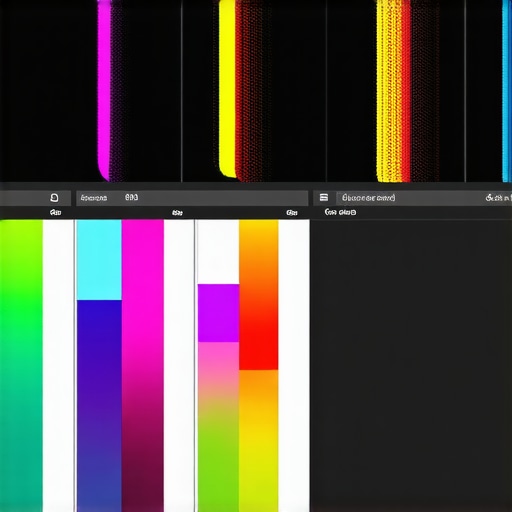 Psychological Color Palette in Advanced Grading Color grading software interface with psychological color palette adjustments.