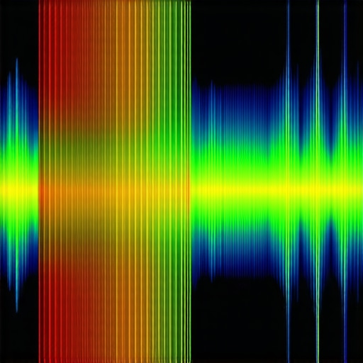 Spectral Analysis of Guitar Noise Spectral analysis graph showing electrical hum frequencies in guitar recording