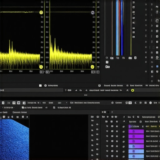 Monitor showcasing spectral and color calibration tools for precise grading