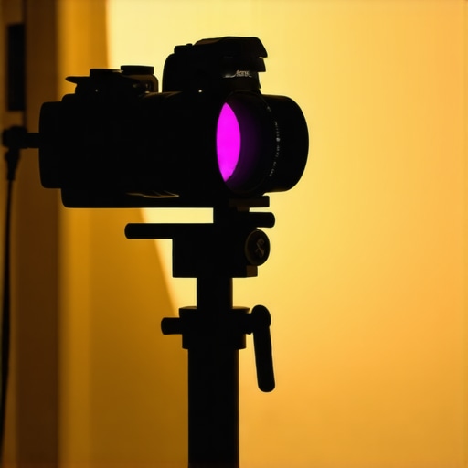 Spectral Profiling in Indoor Photography Device measuring light spectrum to analyze indoor lighting for color correction