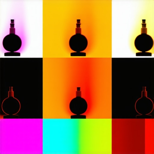 Spectral Sensor Calibration in Professional Video Production Spectral sensors measuring camera sensors during calibration process in studio.