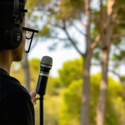 The secret to getting clean audio in windy outdoor shoots