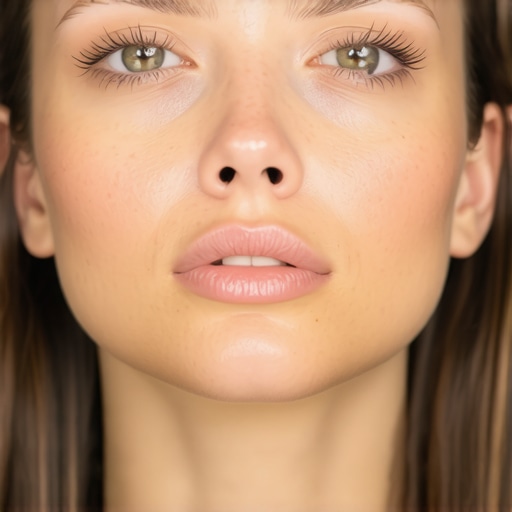 The specific brush setting that fixes blotchy skin in high-res portraits