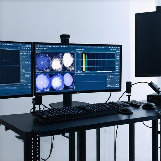 Advanced Calibration Systems for Content Precision Modern adaptive calibration hardware adjusting display and audio settings in a studio environment.