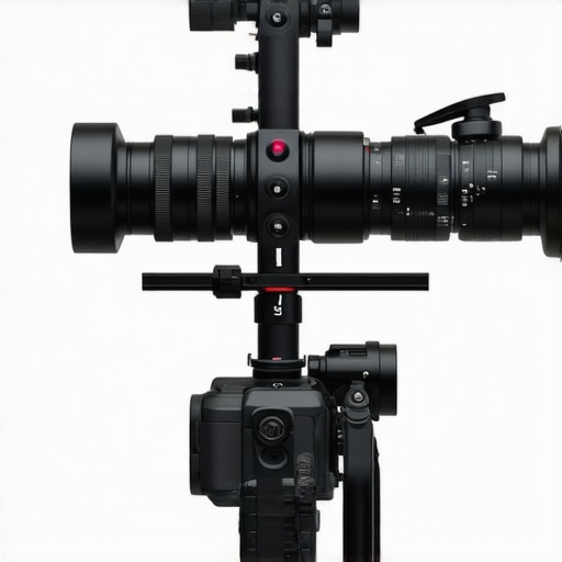 Advanced Stabilization Equipment Professional stabilizer rig with sensors and control interface