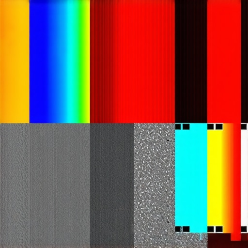 Analyzing Grain Textures for Consistent Video Output Expert examining spectral analysis of video grain textures