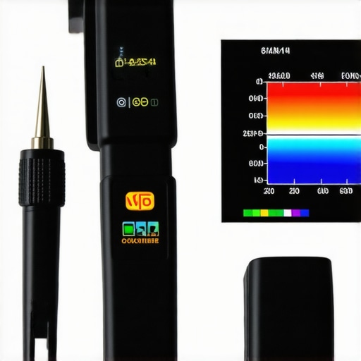Calibration Tools in Action Technicians calibrate monitors and audio equipment with professional tools