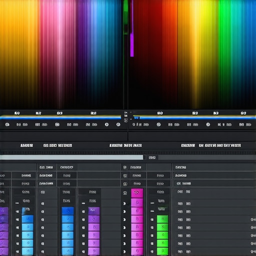 Color grading monitor illustrating HDR and SDR comparison Professional monitor showing HDR to SDR color mapping