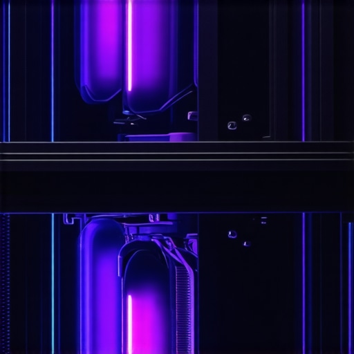 Cutting-Edge Cooling for Creators Detailed view of a custom liquid cooling setup in a high-end editing PC