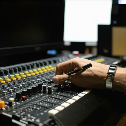 Expert Audio Editing with Spectral Tools Audio engineer editing spectral noise reduction techniques